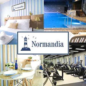  Apartament Lulu - Normandia - Z Klimatyzacja Blisko Morza, Basen Silownia Parking